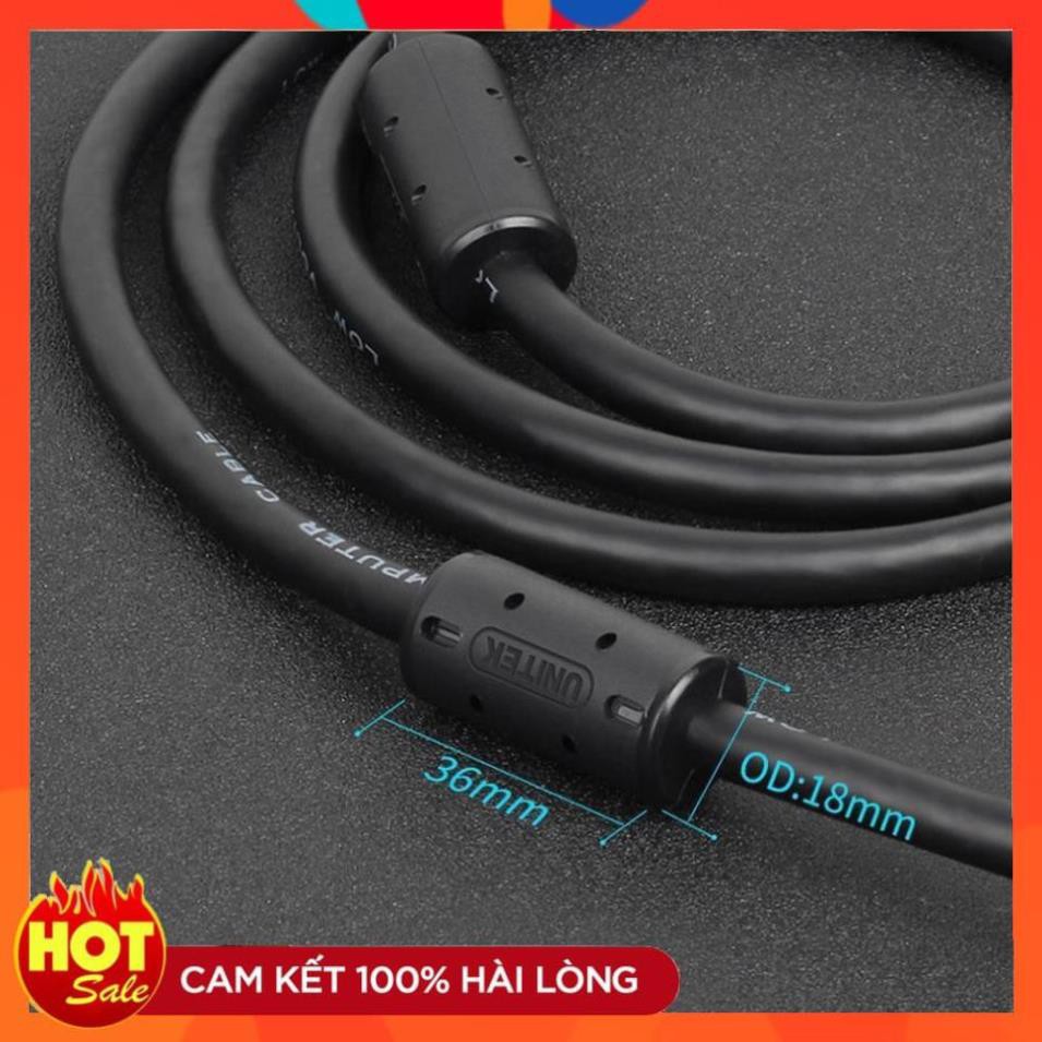 [Chính Hãng] Cáp VGA 15m Unitek 2 đầu đực Y-C507A AZONE_Hàng chính hãng