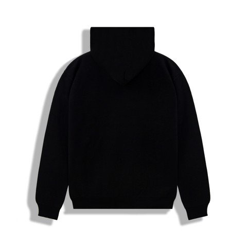 Áo hoodie có túi Unisex SWE KNIT - Đen/Xám/Hồng - 100% dệt sợi len tự nhiên mềm, thoáng mát.