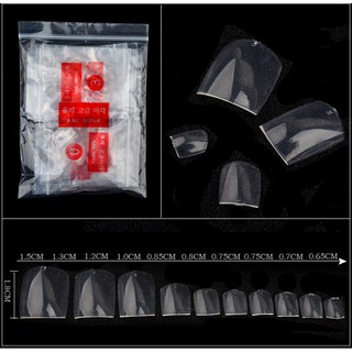 Bịch 500 Móng Chân Giả có tai