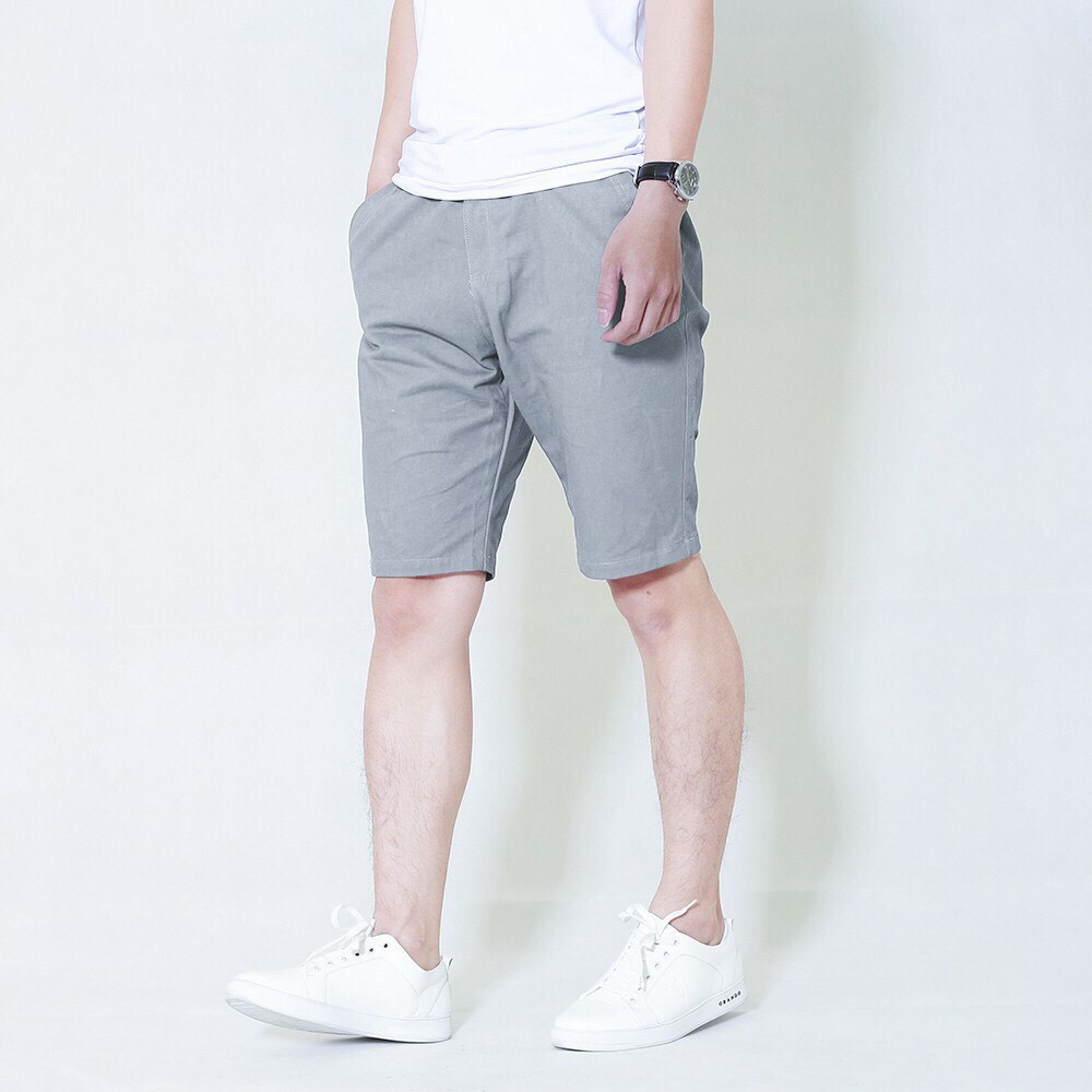Quần kaki đùi nam, quần short ngố kaki nam 4 màu trẻ trung phong cách Hàn Quốc _New- MÀU NÂU BE