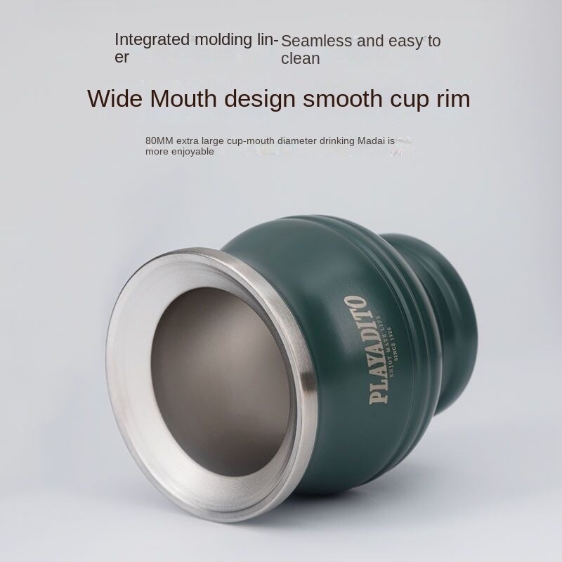 Playadito / playadito Madai Teacup Mua 1 Ống Hút Lọc Trà Đạo Argentina Madai Phong Cách Madai