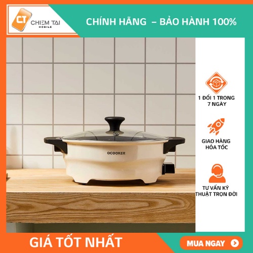 Nồi lẩu điện 2 ngăn oCooker CRHG03 4L