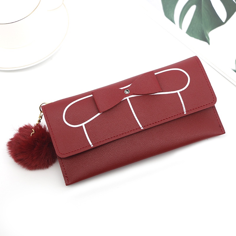 Ví Da Dài Thời Trang Dành Cho Nữ Giá Đỡ