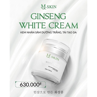 Kem face nhân sâm xanh mq skin