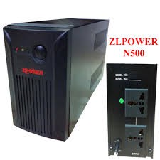Bộ lưu điện 500va; lưu điện ups Zlpower 500va máy chạy không ngắt main mạch zin nguyên bản