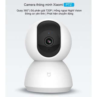 Camera IP Xiaomi Home 360 HD 2017 PTZ - Chính Hãng Digiworld