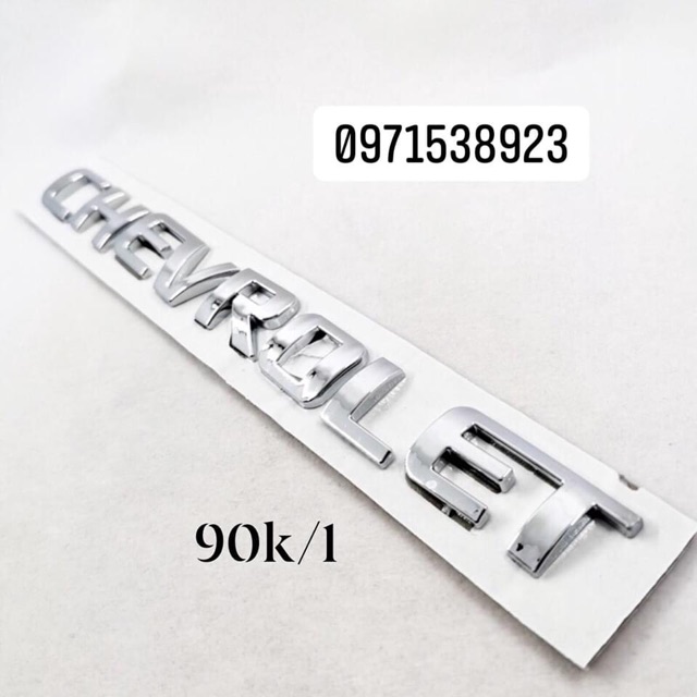 Logo chữ chevrolet cruze