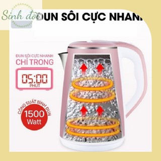 Ấm siêu tốc thái lan ziplai 2.5l - AM SIEU TOC