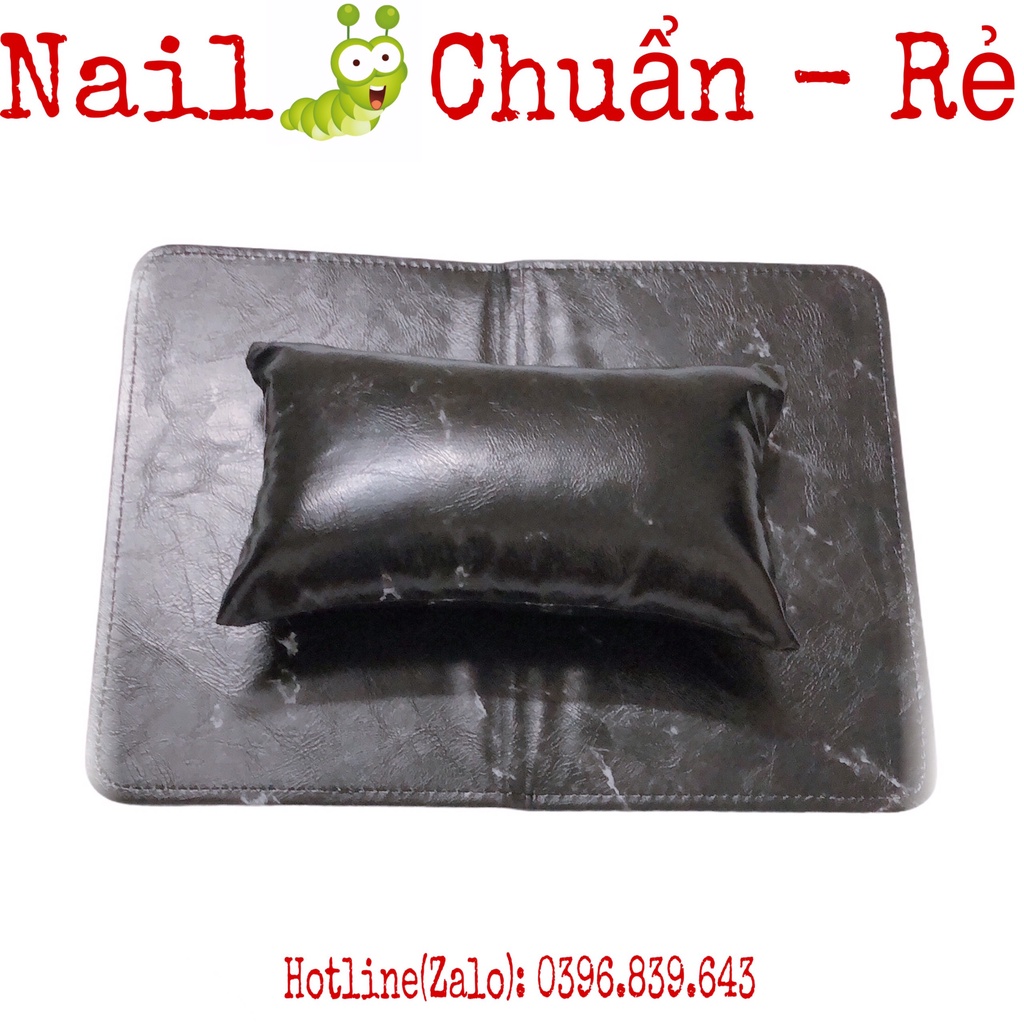 Gối Kê Tay Da Làm Nail  _ Gối Kê Tay Vân Đá Cao Cấp