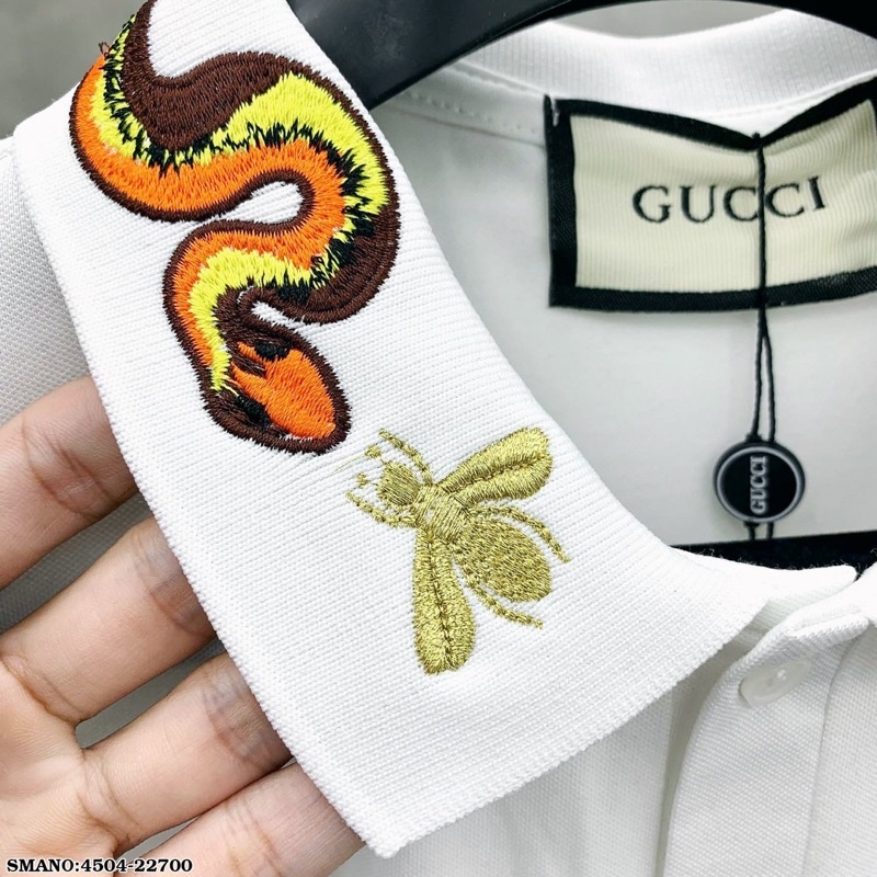 Áo Polo Nam Cotton Cá Sấu 100% Cổ Bo Dệt Hình Ong Rắn Cam Vàng Nâu Đơn Giản Basic PL30P