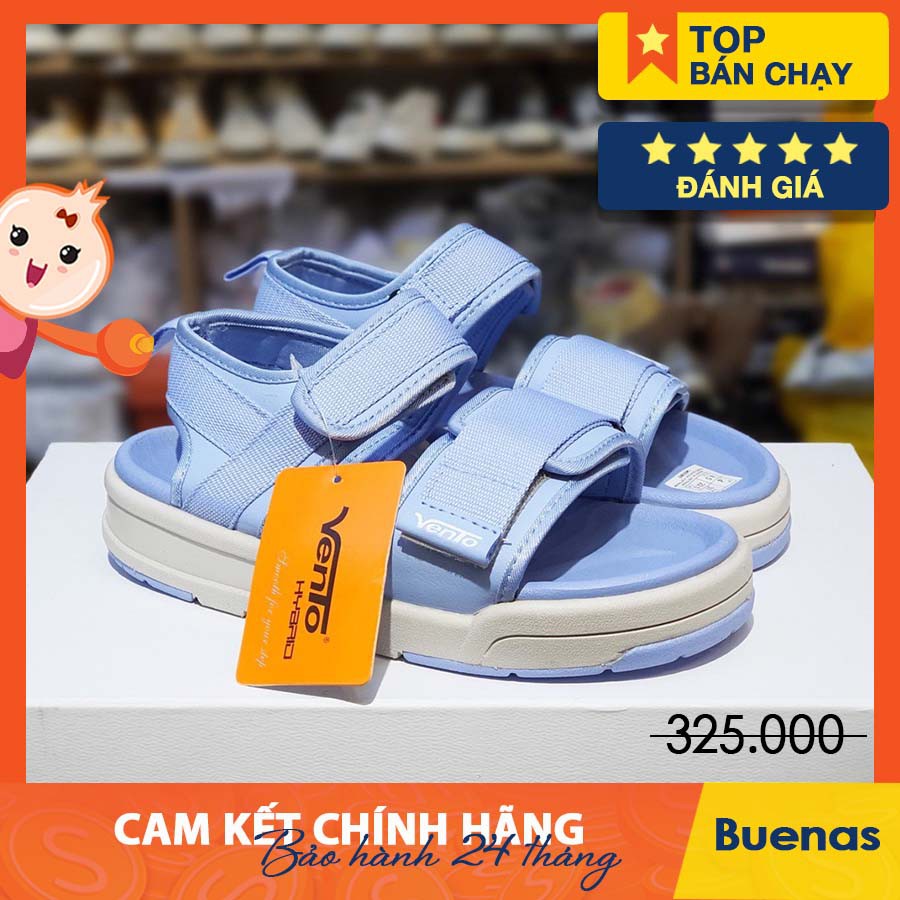 GIÀY SANDAL VENTO CHÍNH HÃNG 10026-XANH NHẠT-ĐEN GHI [ẢNH THẬT-Full size 35-44]  [SANDAL NAM NỮ]