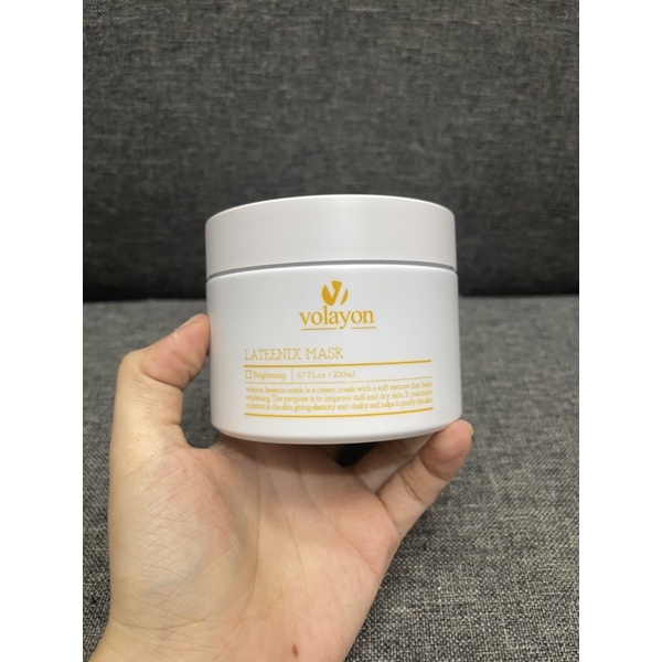 Mặt Nạ Ủ Trắng Da Volayon Lateenix Mask