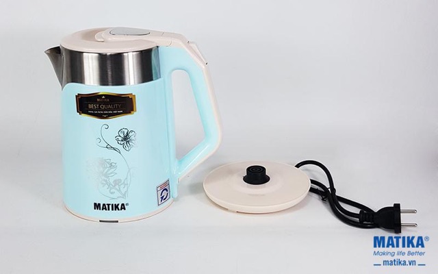 ấm siêu tốc matika 2,3 lít