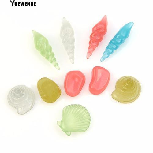 Set 10 viên đá phát sáng đẹp mắt và dễ thương cho trang trí bể cá