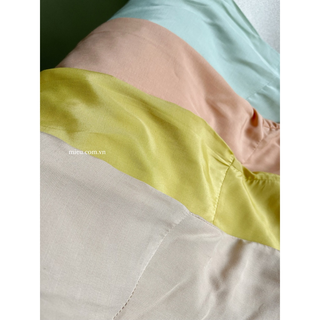 Áo sơ mi hàn quốc donna Miều trẻ trung năng động Miều Est.2013