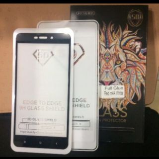 Kính cường lực 9D cho Xiao mi Redmi 4A Full keo toàn màn hình siêu xịn(đen)