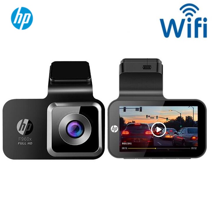 [ Bảo Hành 12 tháng] Camera hành trình ô tô, xe hơi thương hiệu HP f960x tích hợp Wifi định vị GPS