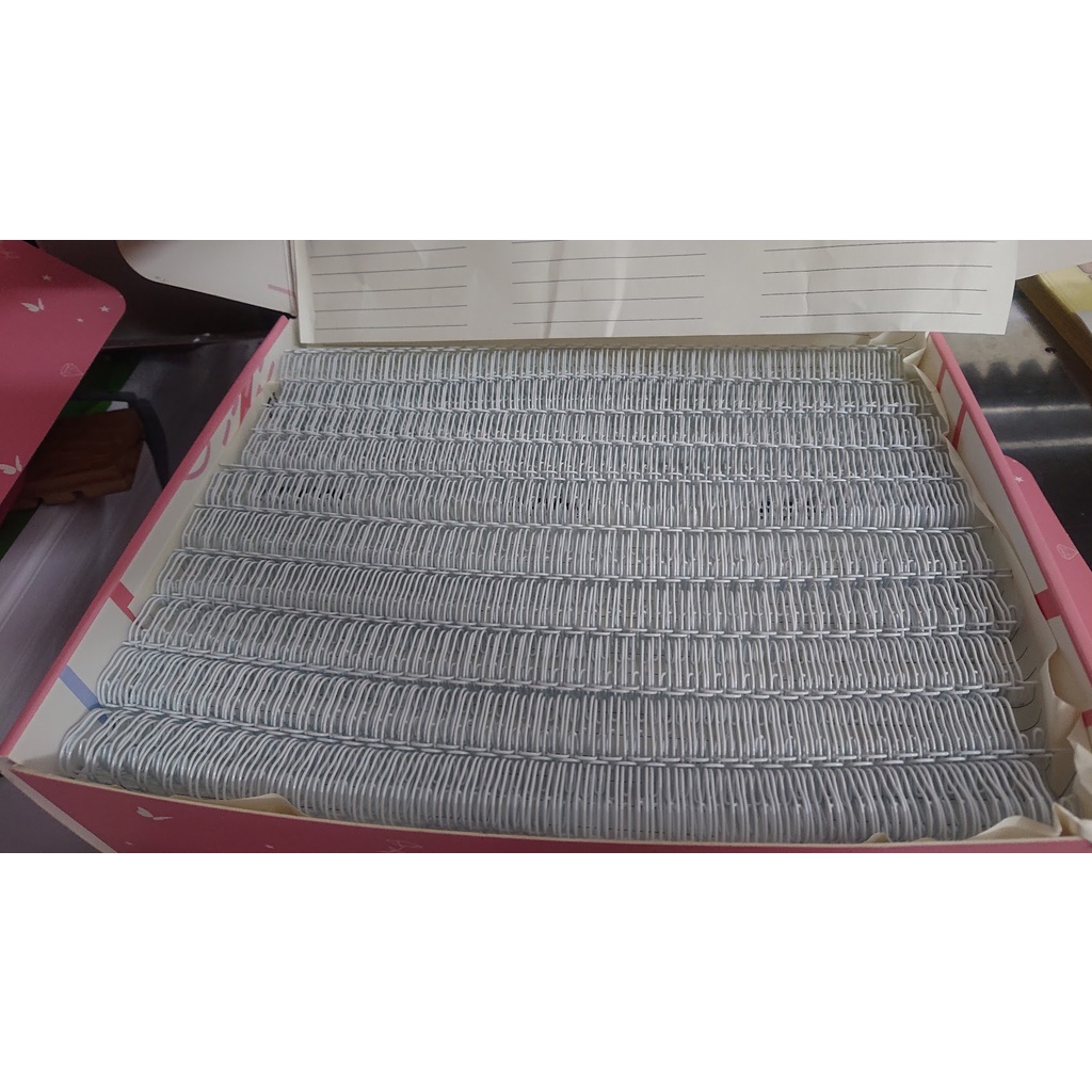 10 Lò Xo Kẽm 34 Mắt, Dùng Đóng Sách, Lịch_Hàng Có Sẵn Số Lượng Lớn, Nhận Cắt Theo Yêu Cầu