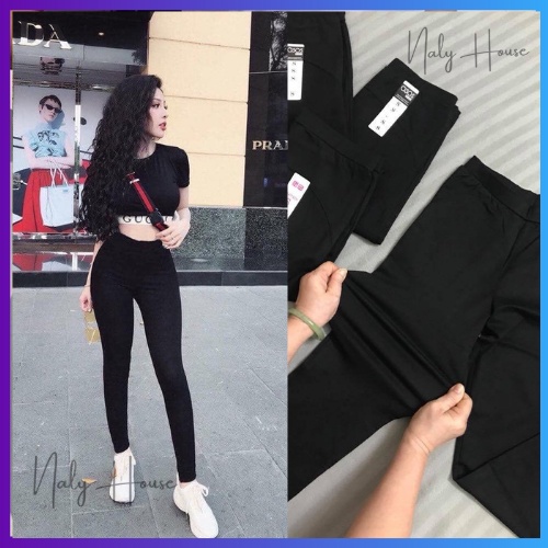 Quần Legging Dài, Nâng Mông , Cạp Cao, Siêu Co Giãn Loại 1 Tập Gym , Đi Chơi Đều Được Nhé