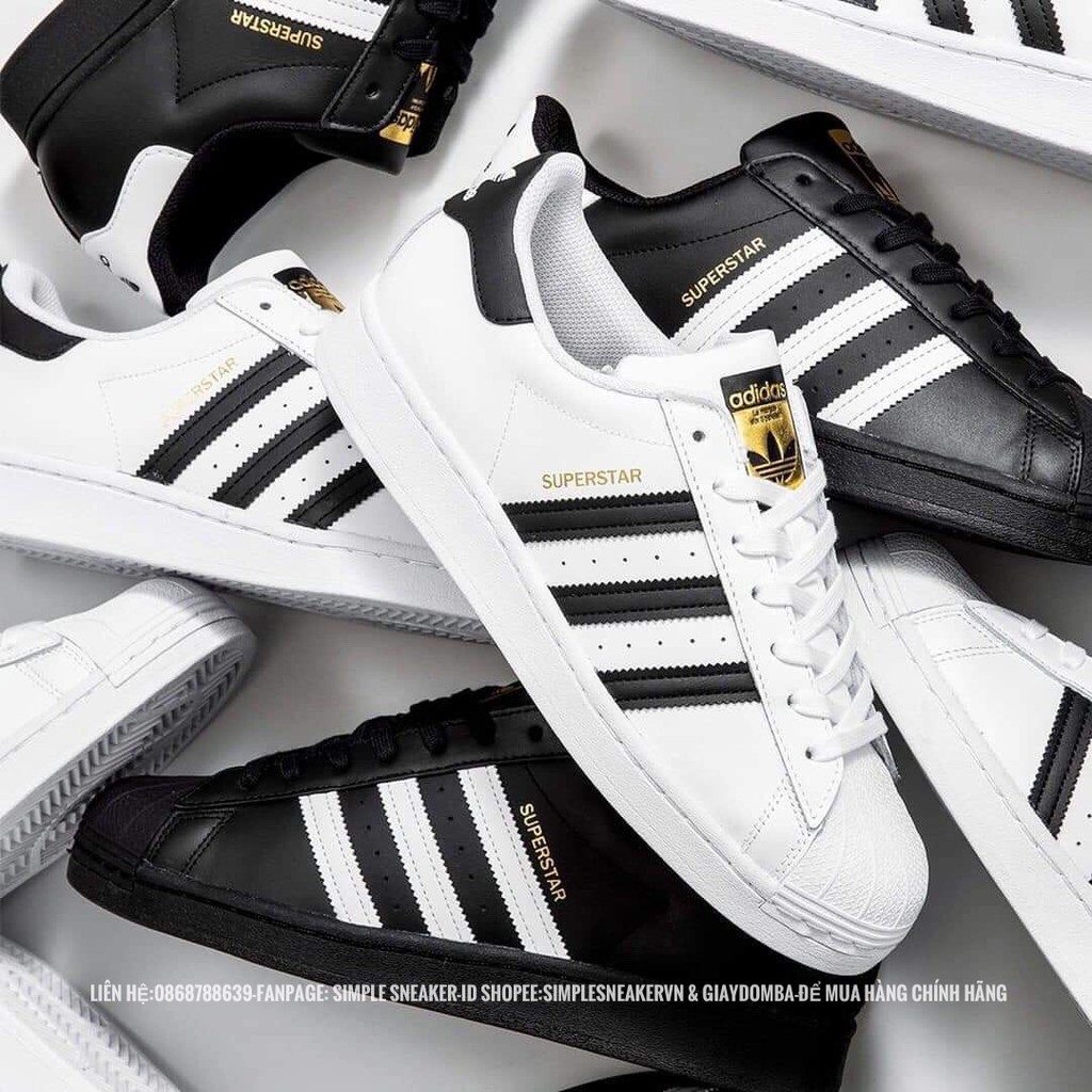 Giày Super Star Chính Hãng💙FREESHIP💙 Giảm 50K Khi Nhập Mã [ADIDASNU] Giày Adidas Superstar OG Chính Hãng_Chuẩn Auth