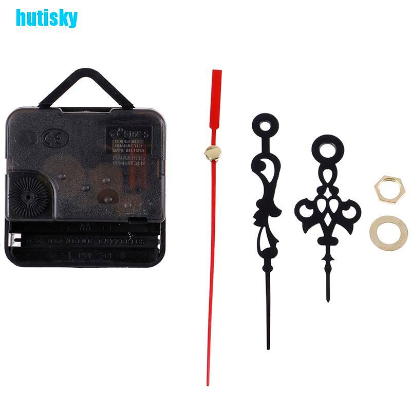 hutisky DIY Replacement Wall Clock Quartz Movement Mechanism Fittings Parts Collectibles KUI