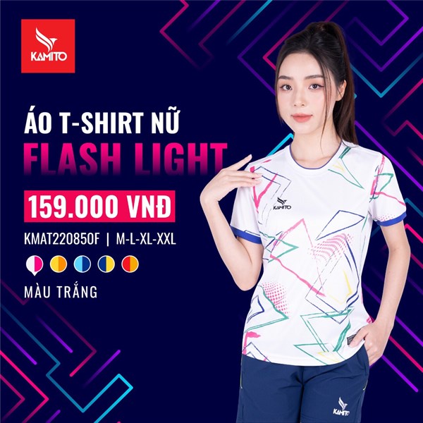 Áo Tshirt nữ Flash light