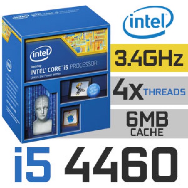 CPU Intel Core i5 4460 3.20GHz up to 3.40GHz  bảo hành 3 tháng