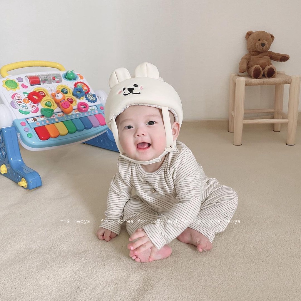NÓN BẢO VỆ ĐẦU TẬP BÒ TẬP ĐI CHO BÉ BLISSBEBE