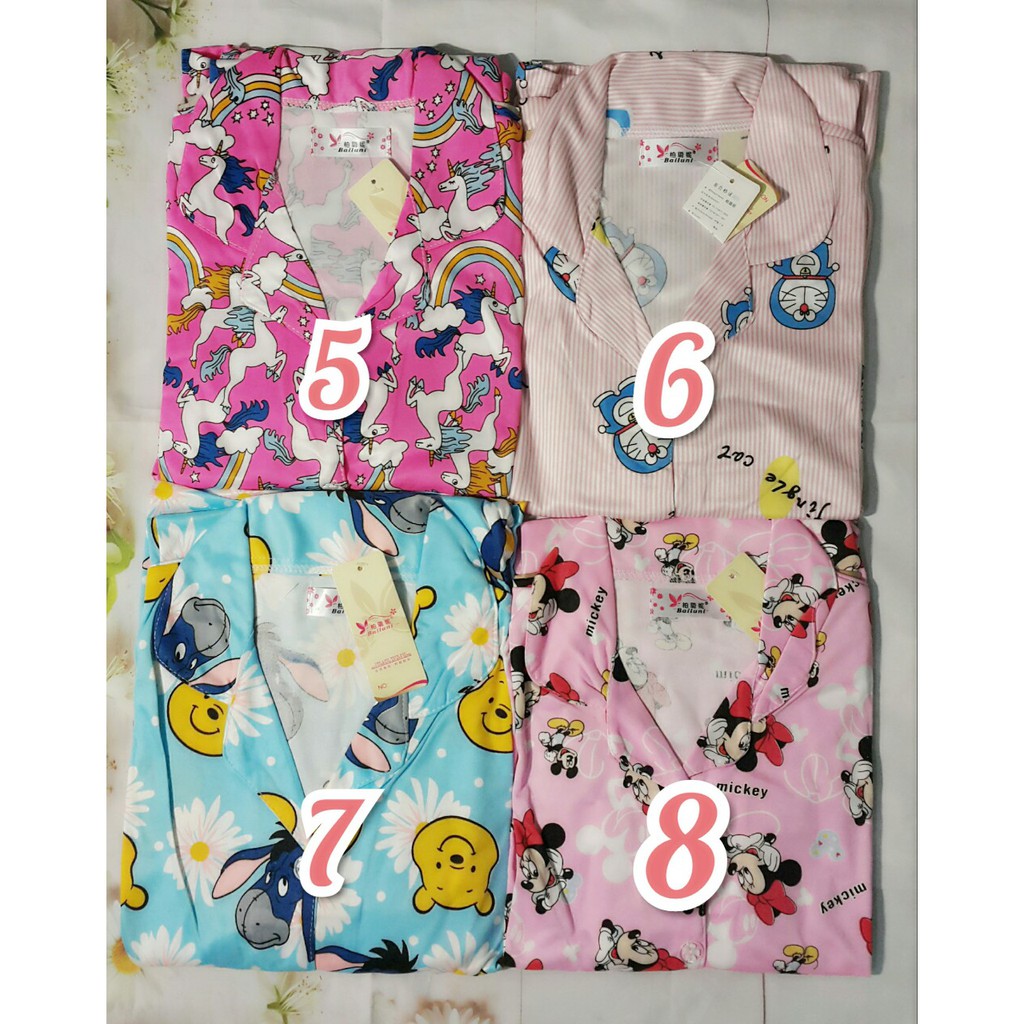 Bộ pyjama thu đông (hình thật)