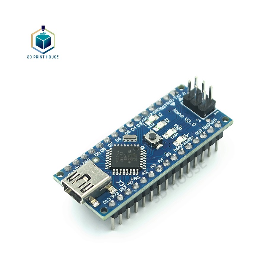 Mạch Arduino Nano V3.0 CH340 Atmega328P Kèm Cáp