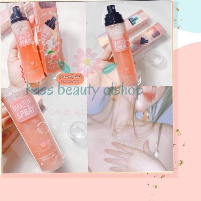 ☄️Giữ lại✨ Xịt cố định lớp trang điểm Kiss Beauty No. 2166 / 2188 | BigBuy360 - bigbuy360.vn