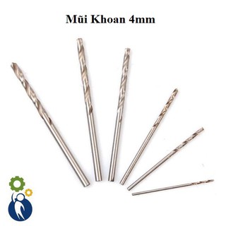 Mũi Khoan 4mm , dùng để khoan gỗ hoặc sắt nhỏ