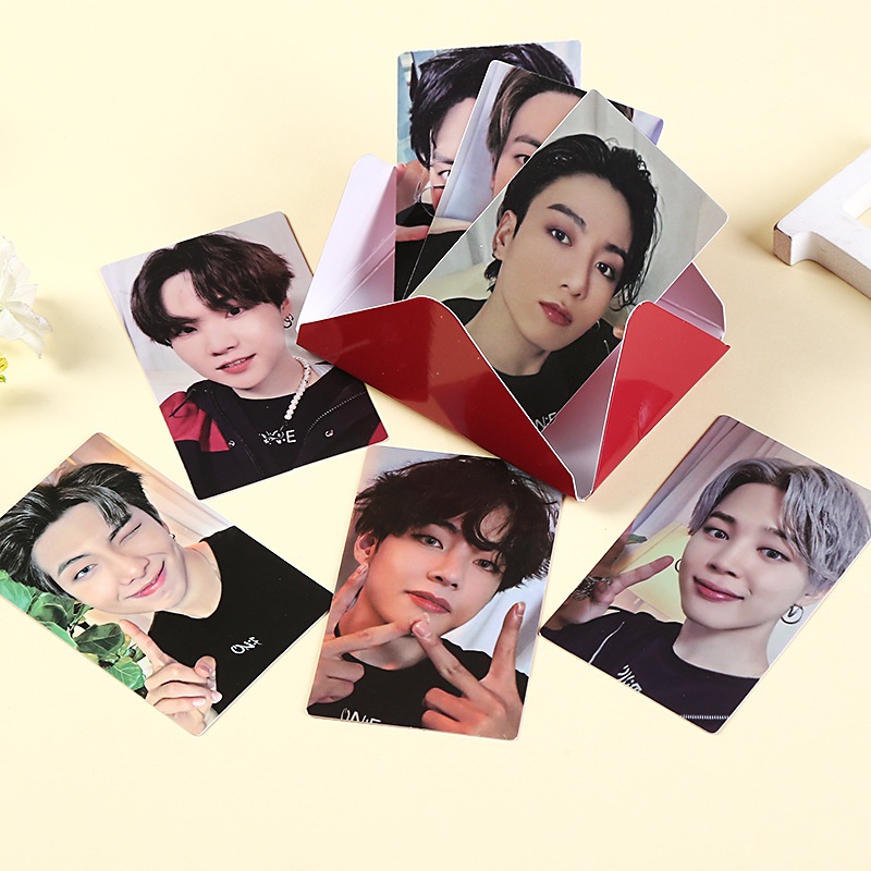 Bộ ảnh thẻ in hình nhóm nhạc BTS MOTS ON:E DVD chất lượng cao