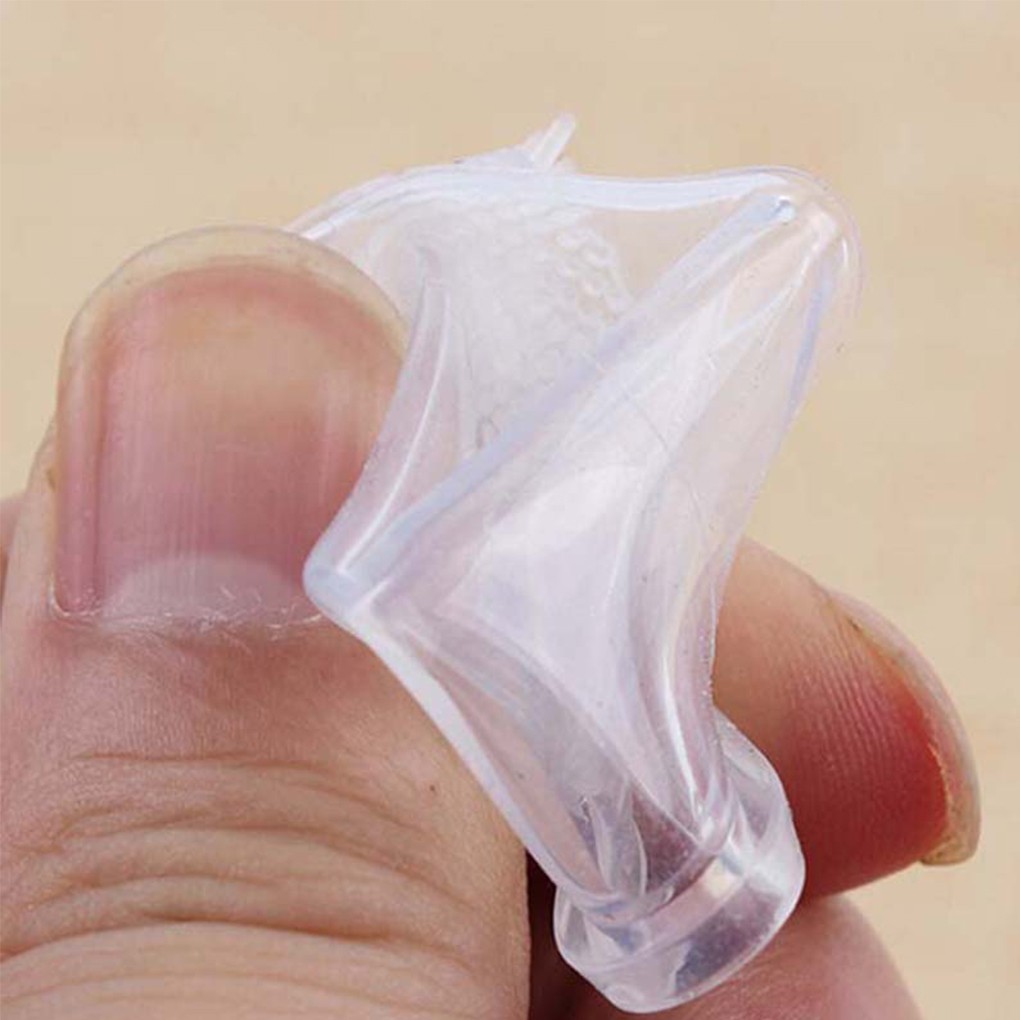 Bàn chải đánh răng kiểu gắn ngón tay mềm mịn cho thú cưng