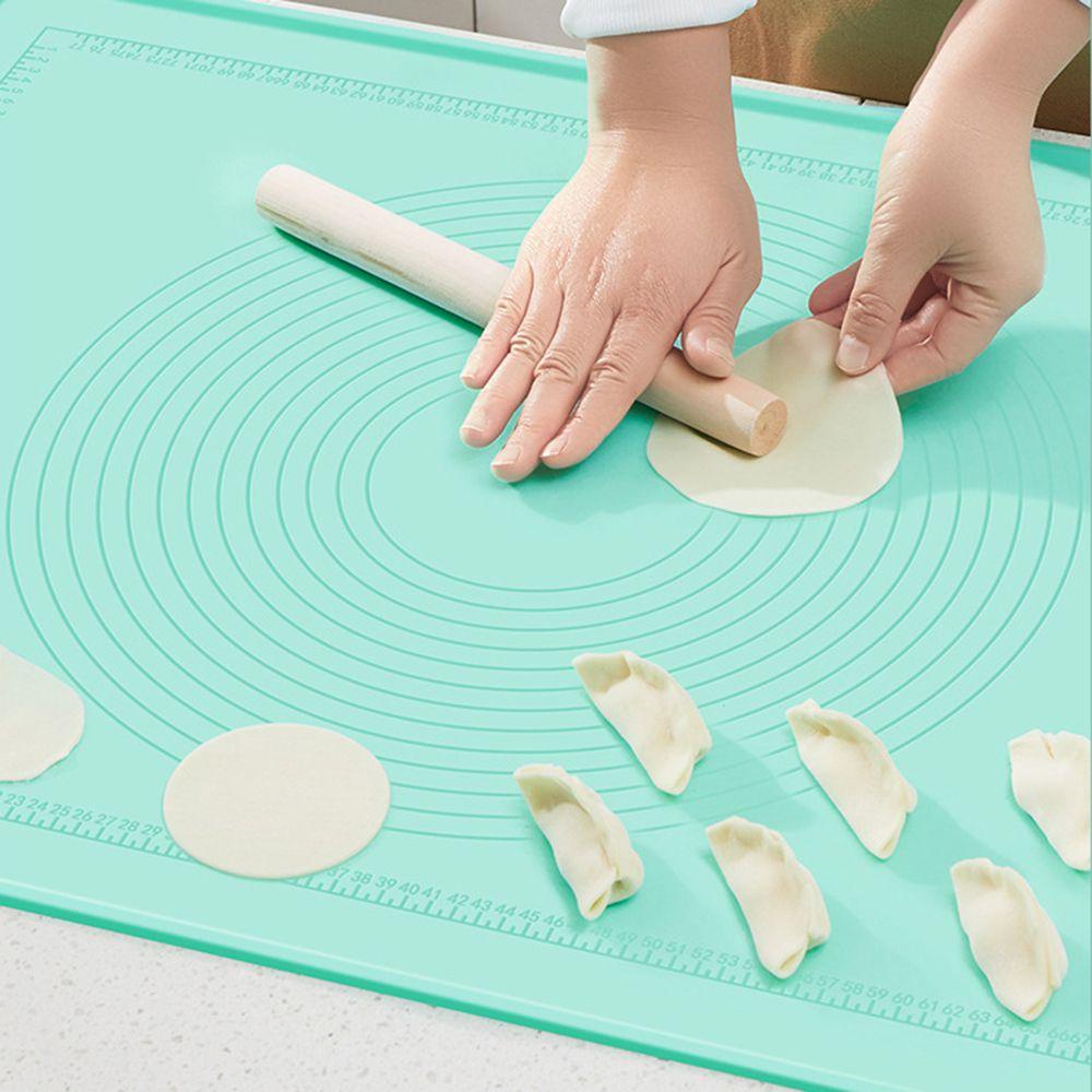 LONTIME Thảm Làm Bánh Macaron Bằng Silicone Chống Dính Kèm Thước Đo