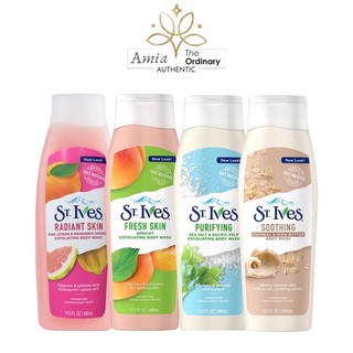 Sữa Tắm St.Ives Tẩy Tế Bào Chết Dịu Nhẹ Dưỡng Da 400ml - 473ml
