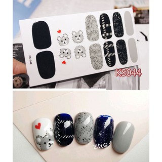 Miếng dán móng tay - Nail Wraps (14 miếng dán khô)