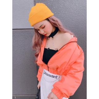....... ÁO KHOÁC GIÓ CROPTOP LỬNG