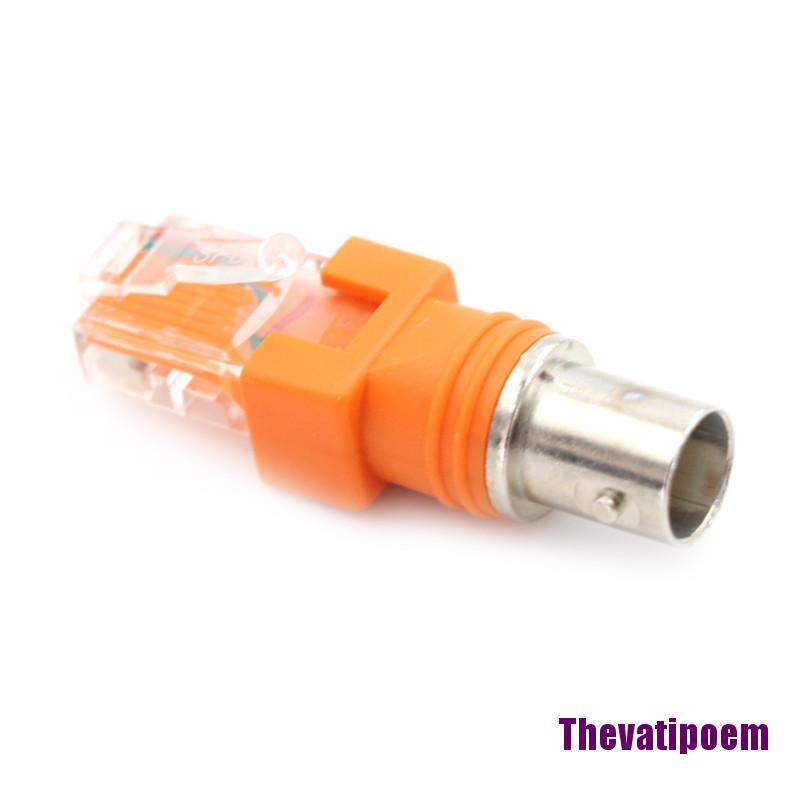 Đầu Nối Chuyển Đổi Rj45 Từ Cổng Bnc Cái Sang Rj45