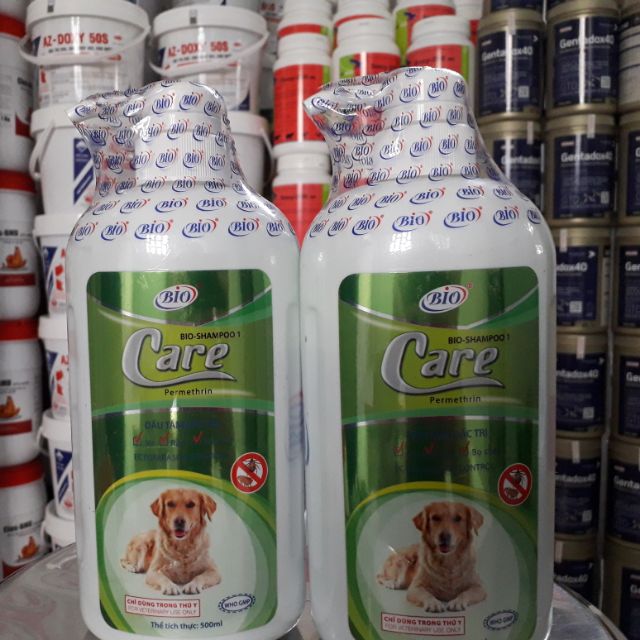 Sữa tắm ve rận bọ chét cho chó mèo - Bio Care 500ml