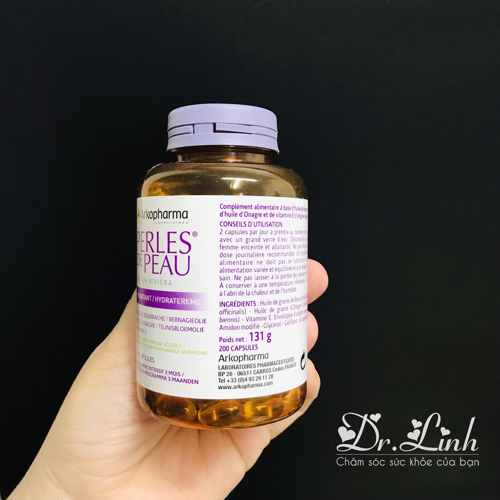 Viên uống đẹp da Perles de Peau 200 viên của Pháp