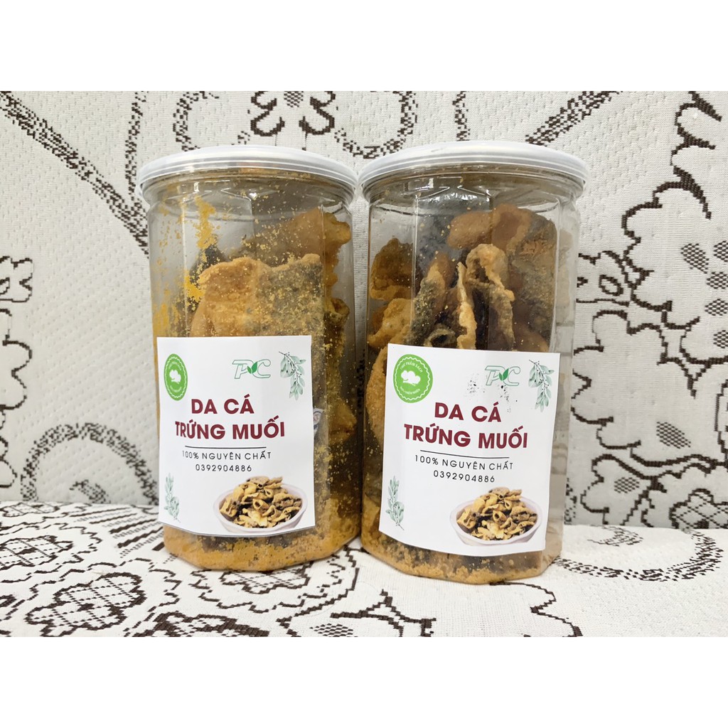 Da cá trứng muối giòn rụm siêu ngon (Tặng tương ớt chấm kèm)