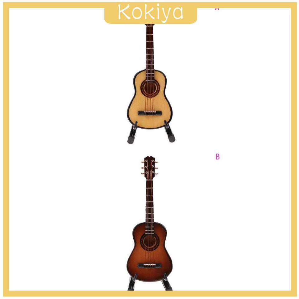 Đồ Chơi Mô Hình Đàn Guitar Cổ Điển Tỉ Lệ 1 / 12 Cho Búp Bê 12 &quot;