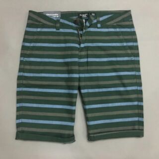 QUẦN SHORT NAM SỌC KAKI