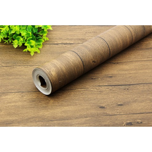 PHÔNG NỀN 1 - PVC VÂN GỖ NÂU