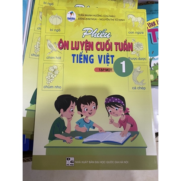 COMBO PHIẾU BÀI TẬP TOÁN TIẾNG VIỆT CUỐI TUẦN LỚP 1