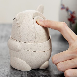 Hộp tăm tự động lúa mạch hình gấu Koala
