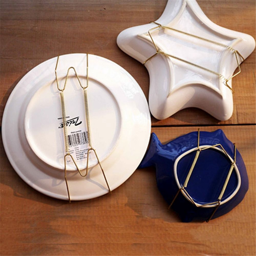 Móc Treo Đĩa Gắn Tường Bằng Kim Loại