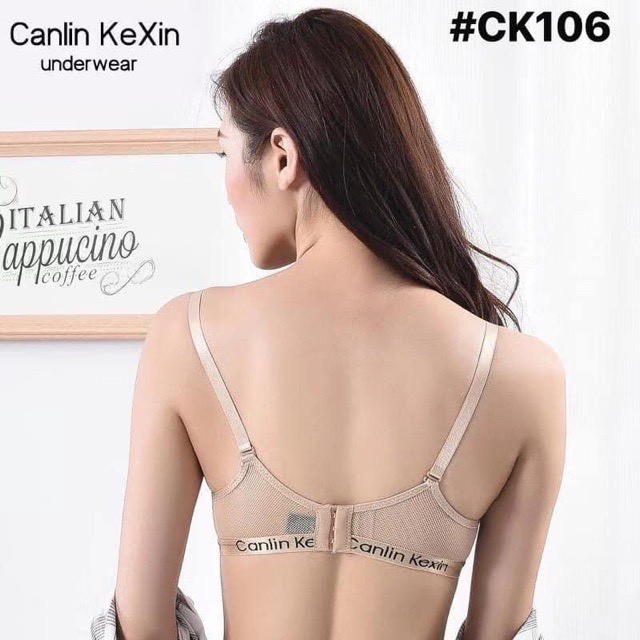 Áo Lót Đệm Bàn Tay Thông Hơi Không Gọng Mã CK106 (Canlin Kexin)