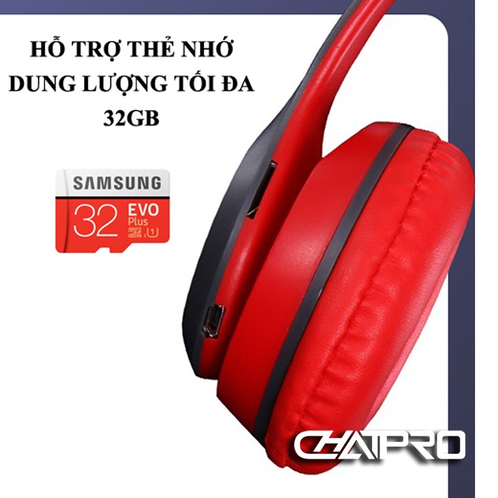 Tai nghe không dây bluetooth chụp tai P47 | BigBuy360 - bigbuy360.vn